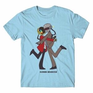 Human Behavior Classic Retro Graphic Minimal Style Fan Gift T-Shirt